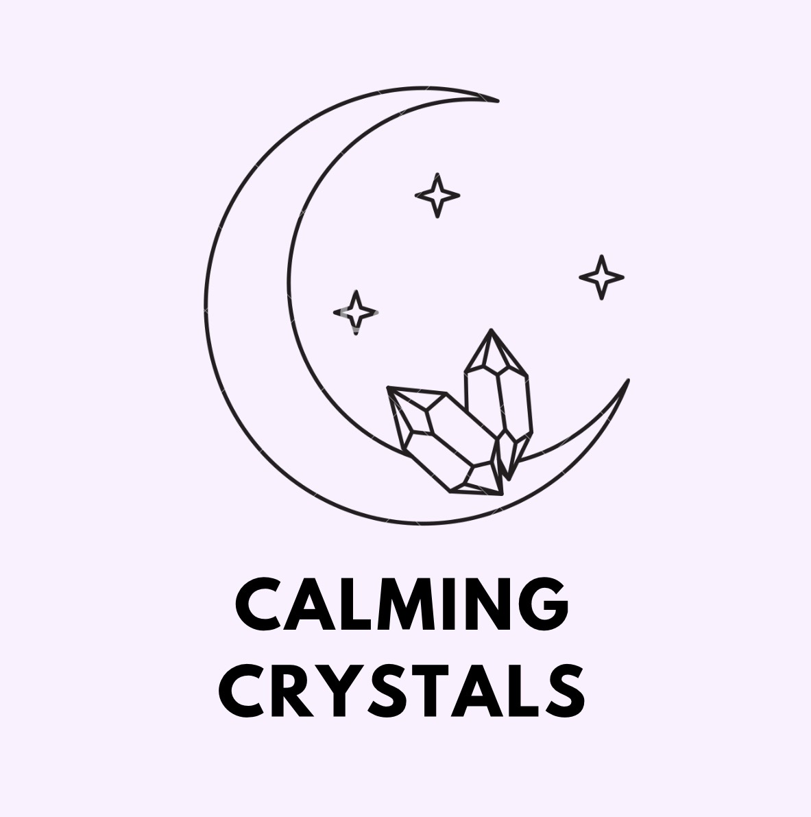 Calming Crystals logo
